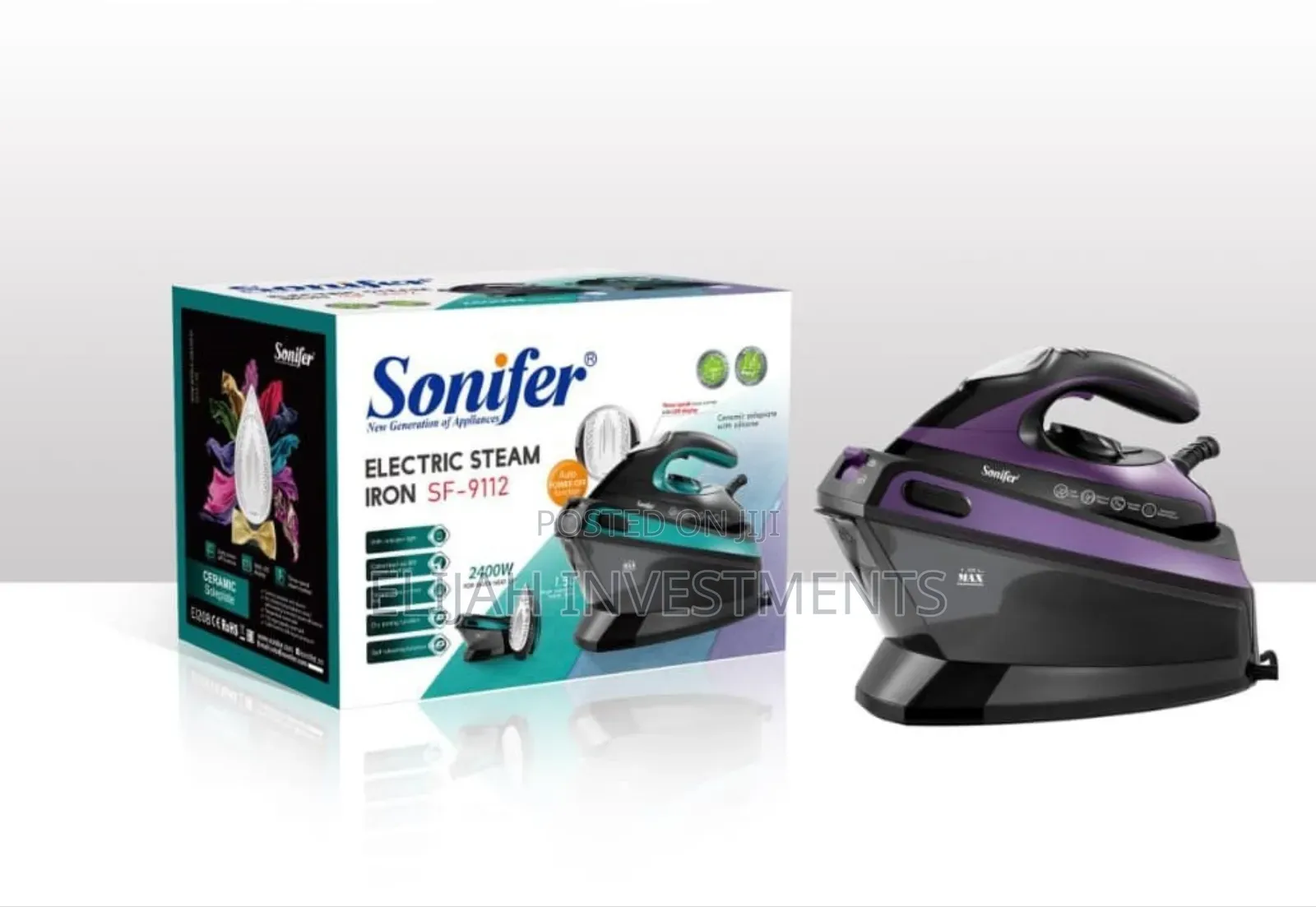 Sonifer Heavy Duty Steam Station Iron