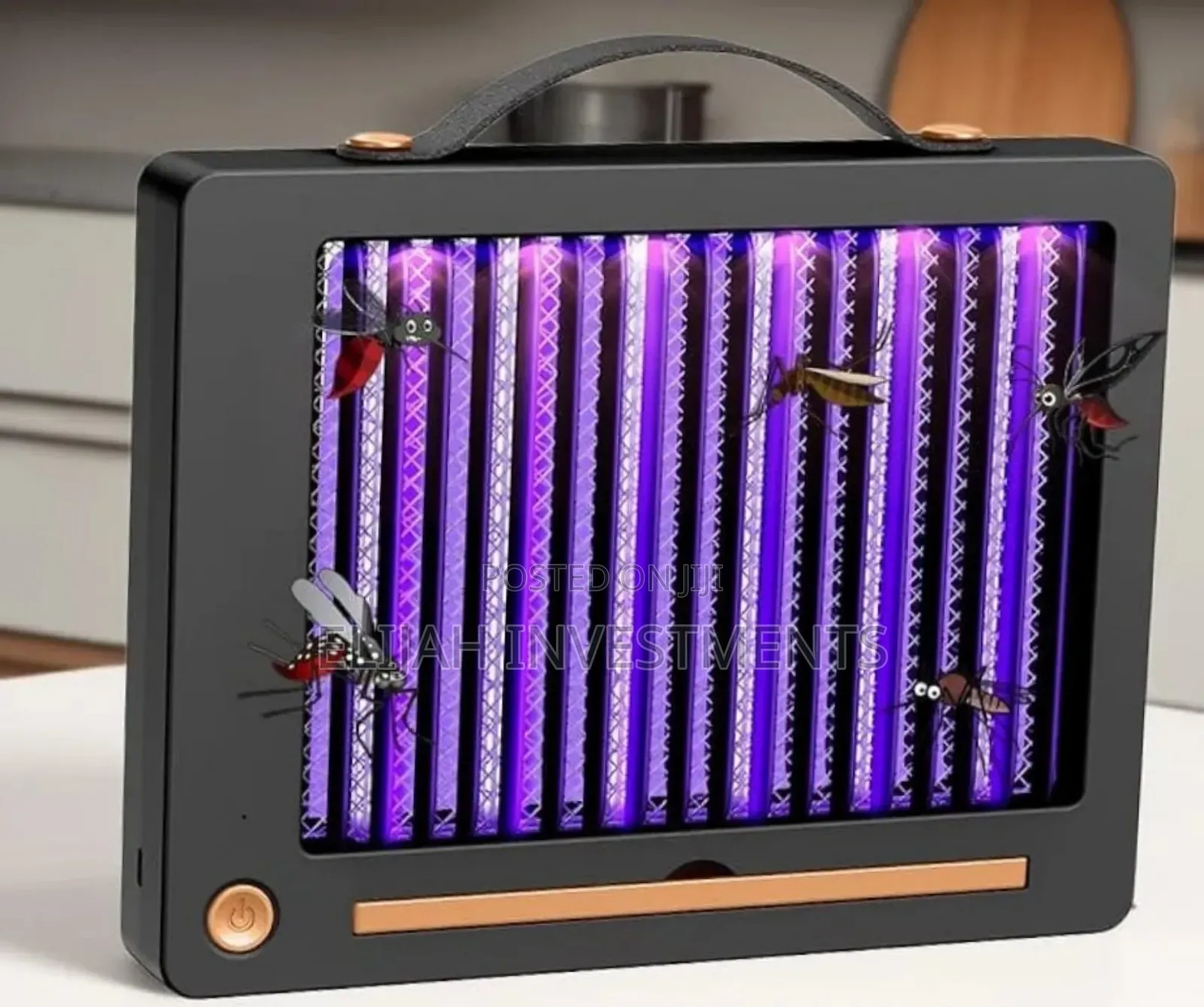 Rechargeable Silent Flat Mosquito Killer Lamp