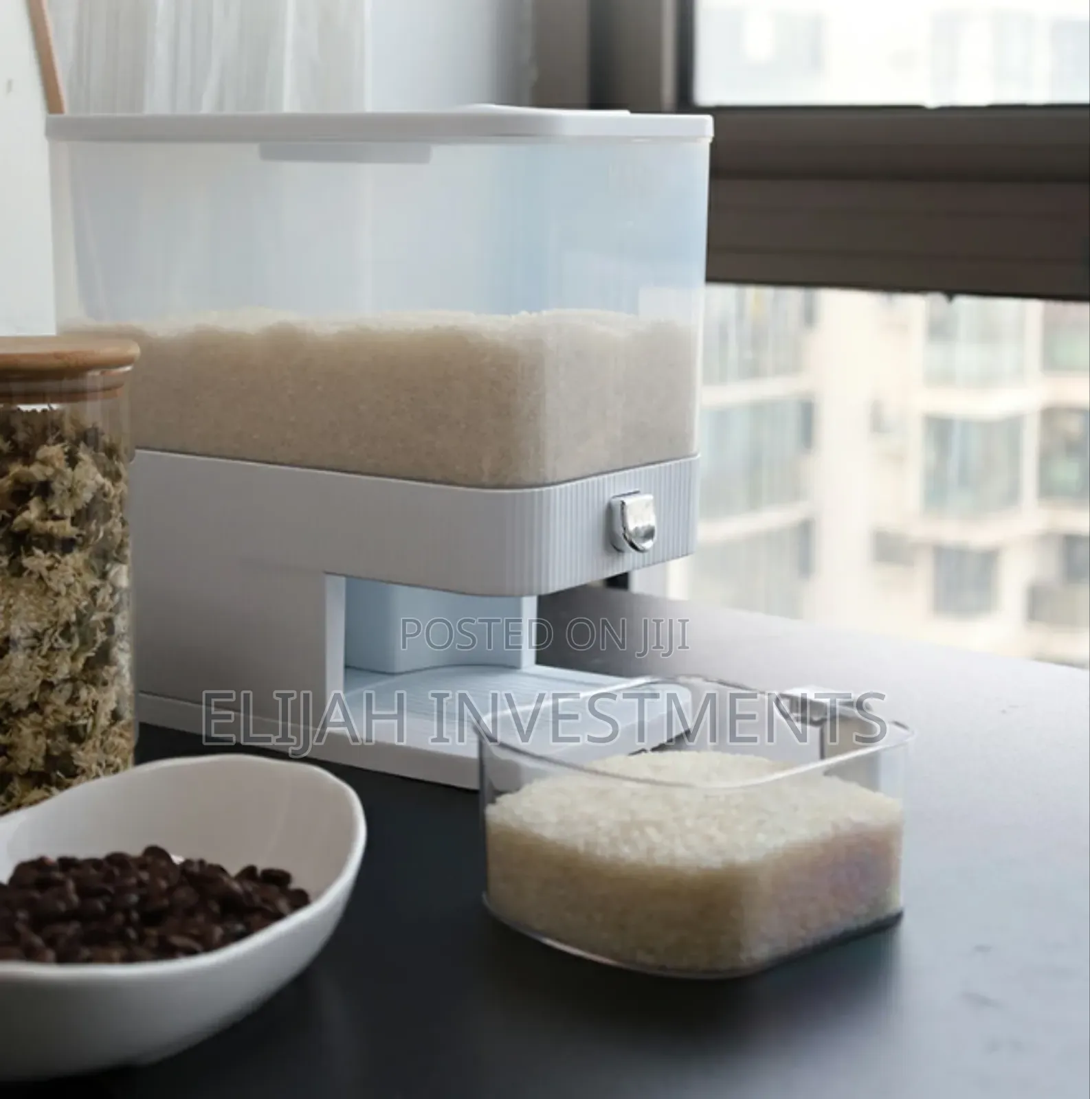 Moisture And Insect Price 5kg Capacity Rice And Cereal Dispenser