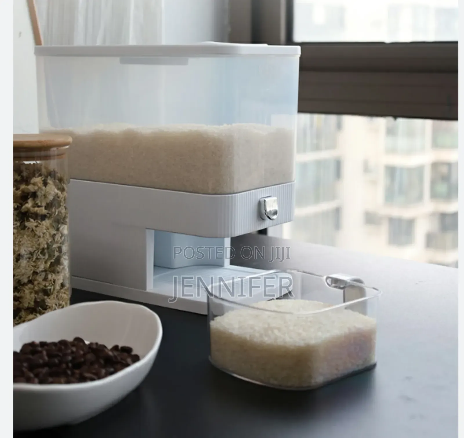 Moisture And Insect Price 5kg Capacity Rice And Cereal Dispenser