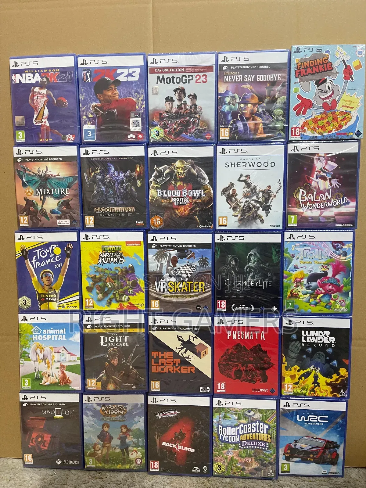 Discounted Ps5 Game Discs (From T0 )