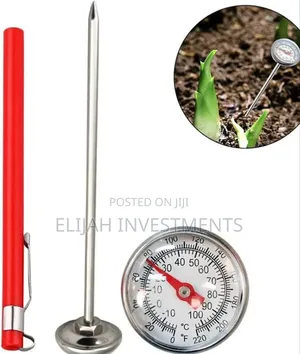 Stainless Steel Soil Thermometer