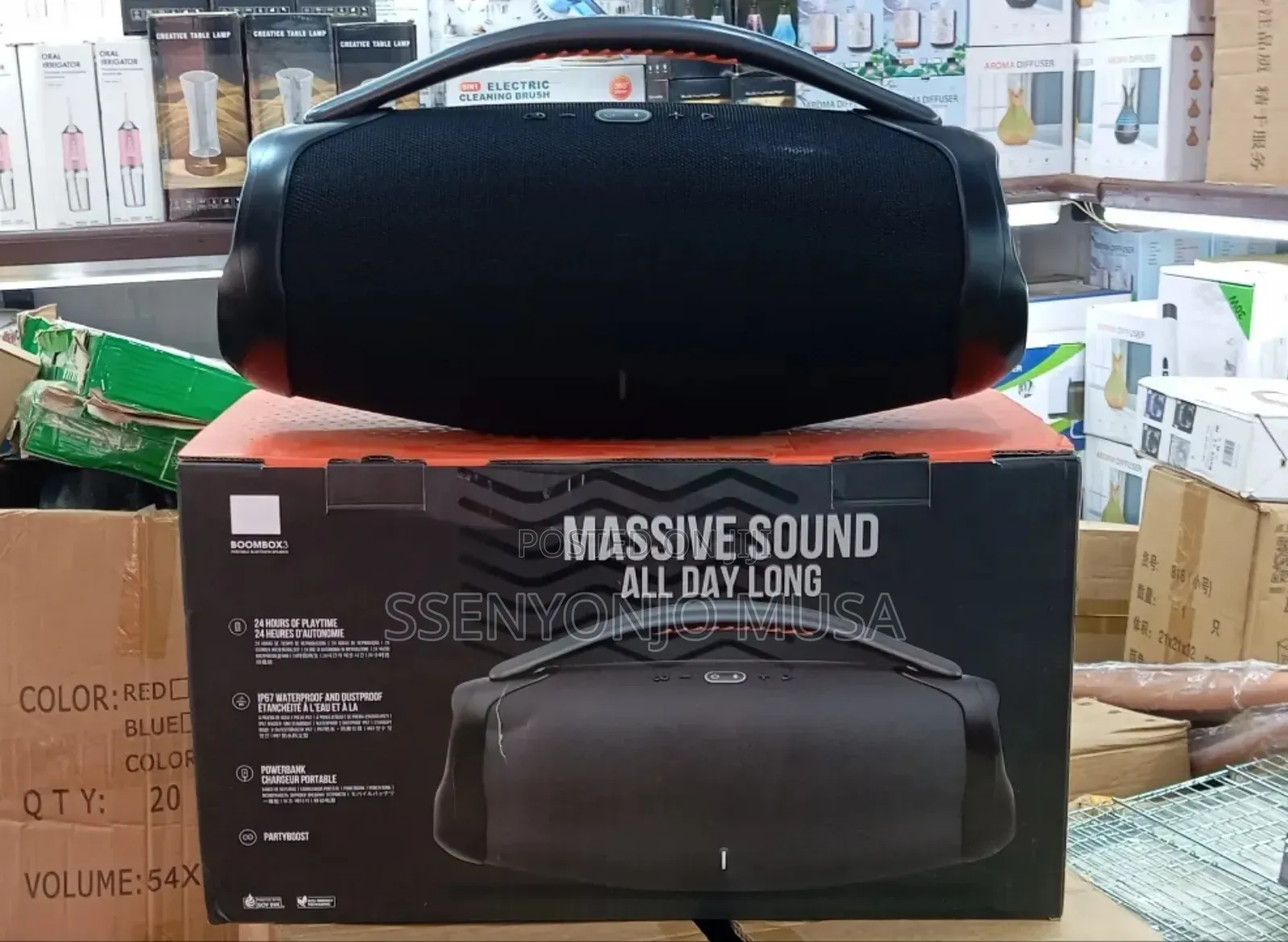 Boombox 3 Portable Bluetooth Speaker 80w (Camo) –Massive Sound All Day