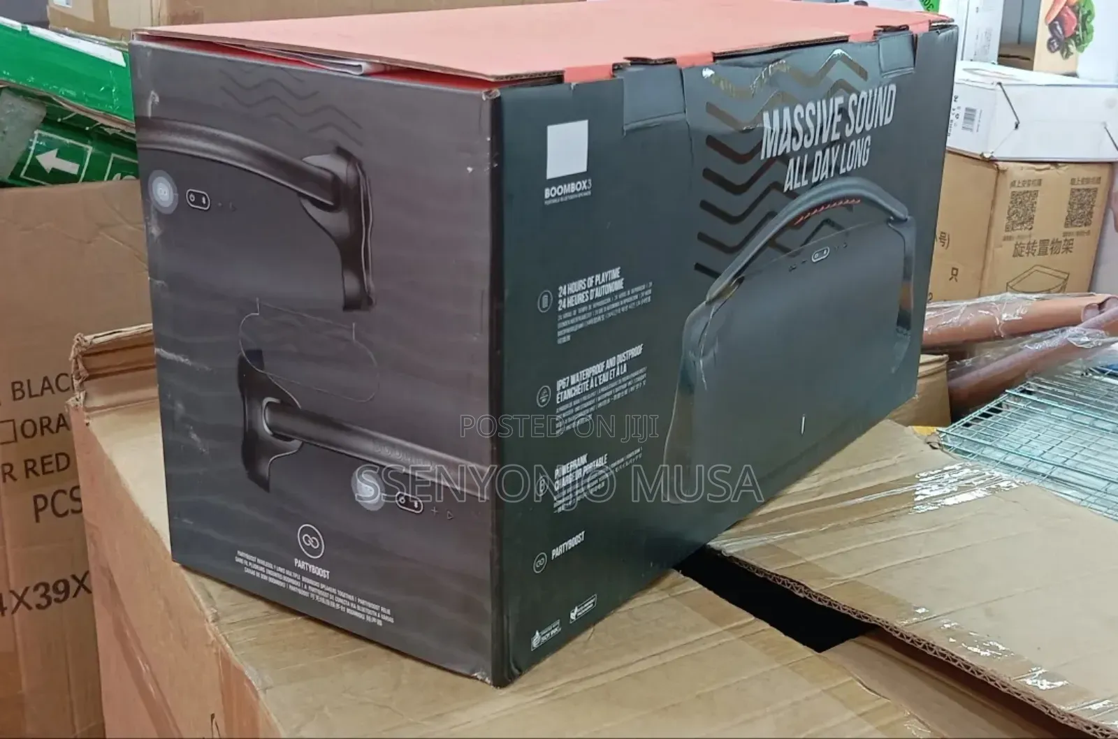Boombox 3 Portable Bluetooth Speaker 80w (Camo) –Massive Sound All Day