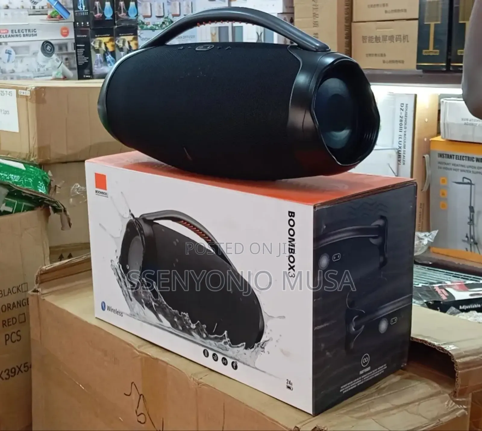 Boombox 3 Portable Bluetooth Speaker 80w (Camo) –Massive Sound All Day