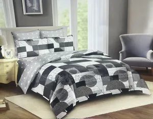 Unique Designed 5*6 Beddings Set; 1 Duvet 1bedsheet 2 Pillowcases