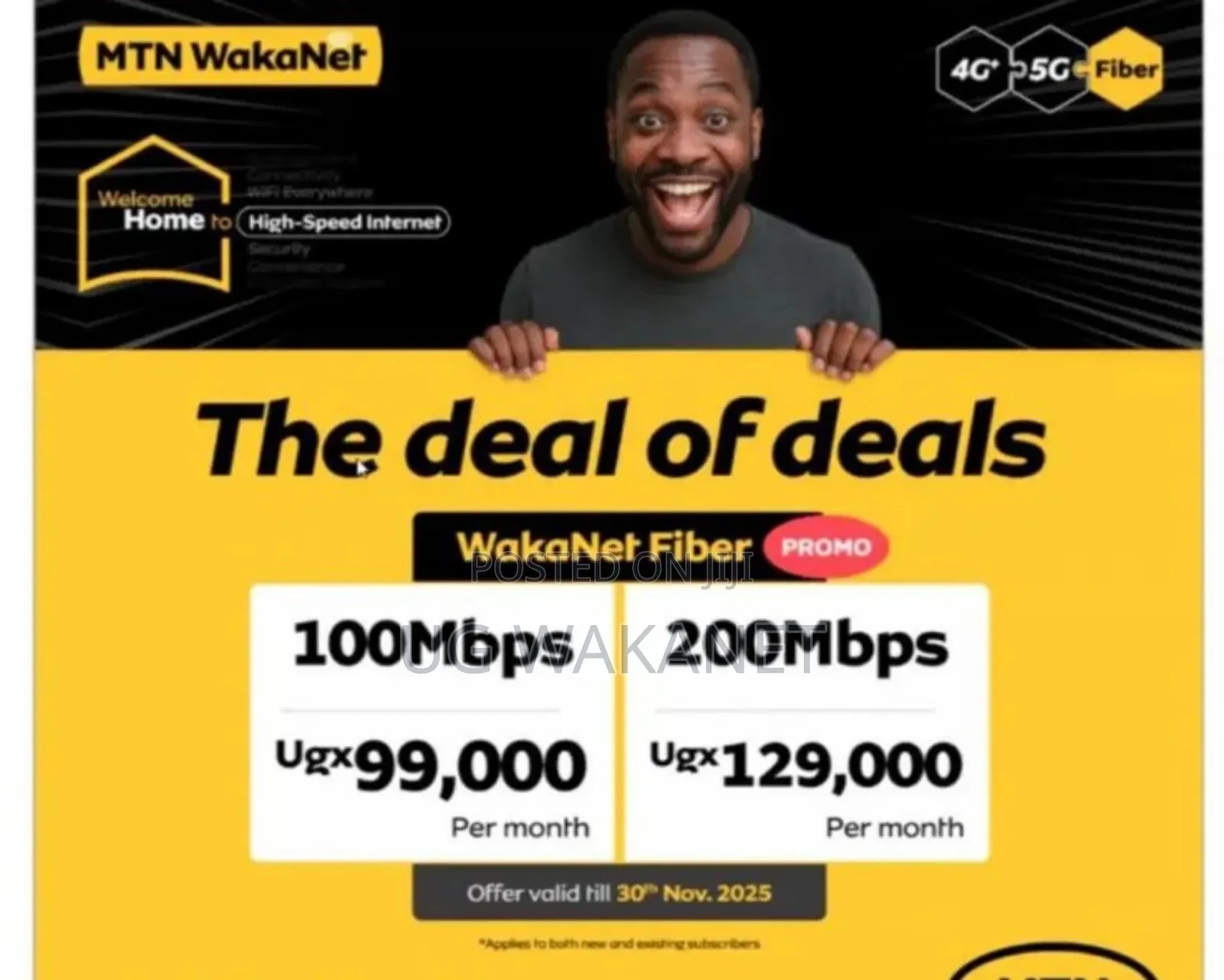 MTN Wakanet Fibre Unlimited