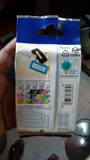 Brother Tze-431 Laminated Labeling Tape Cassette.