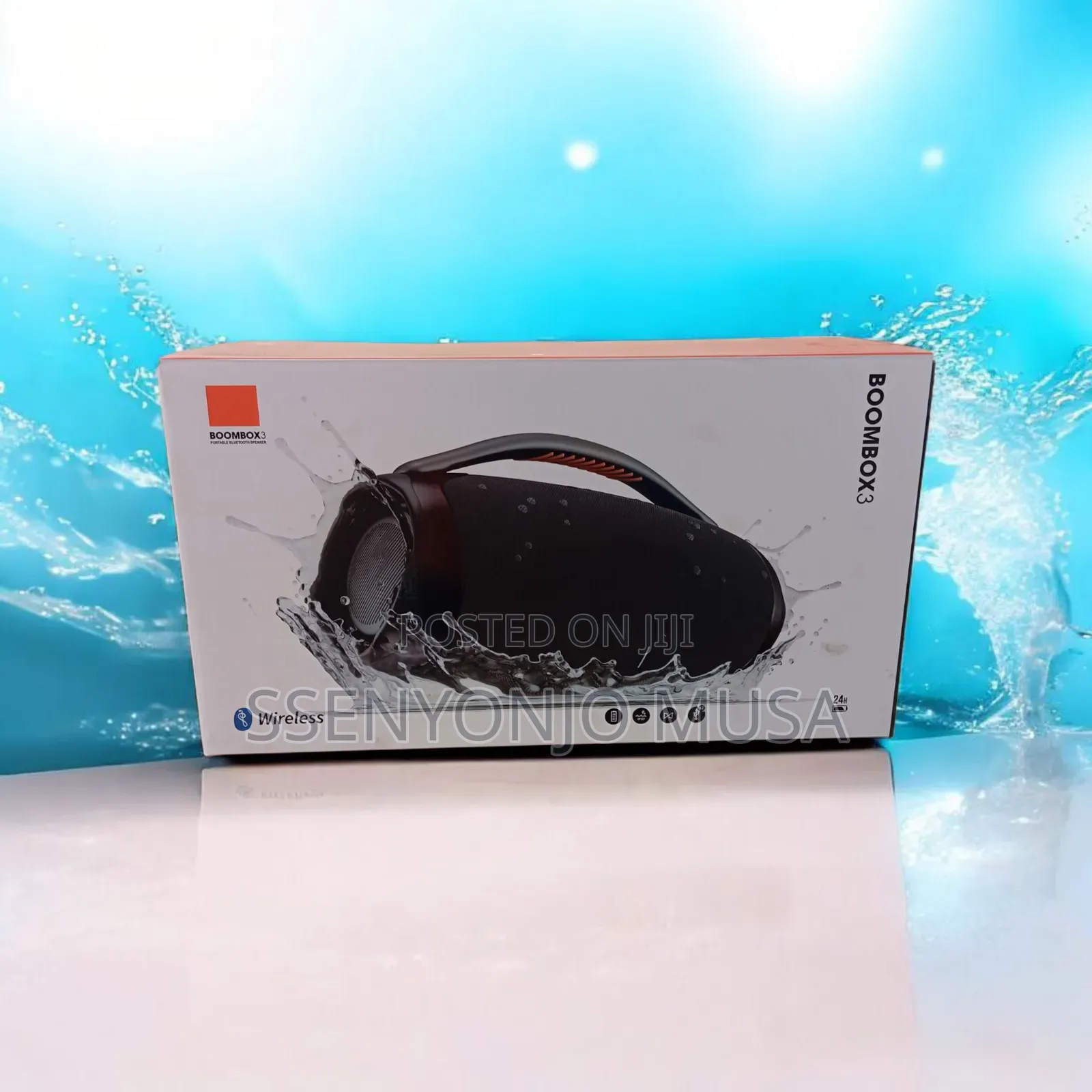Boombox 3 Portable Bluetooth Speaker 80w (Camo) –Massive Sound All Day