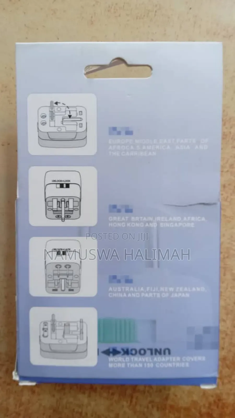 International All-in-One Travel Adaptor
