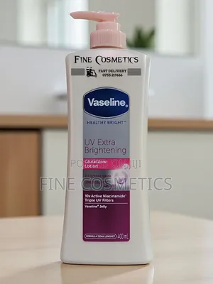 Vaseline Uv Extra Brightening Gluta Glow Lotion + Vitamin B3 Body Oil