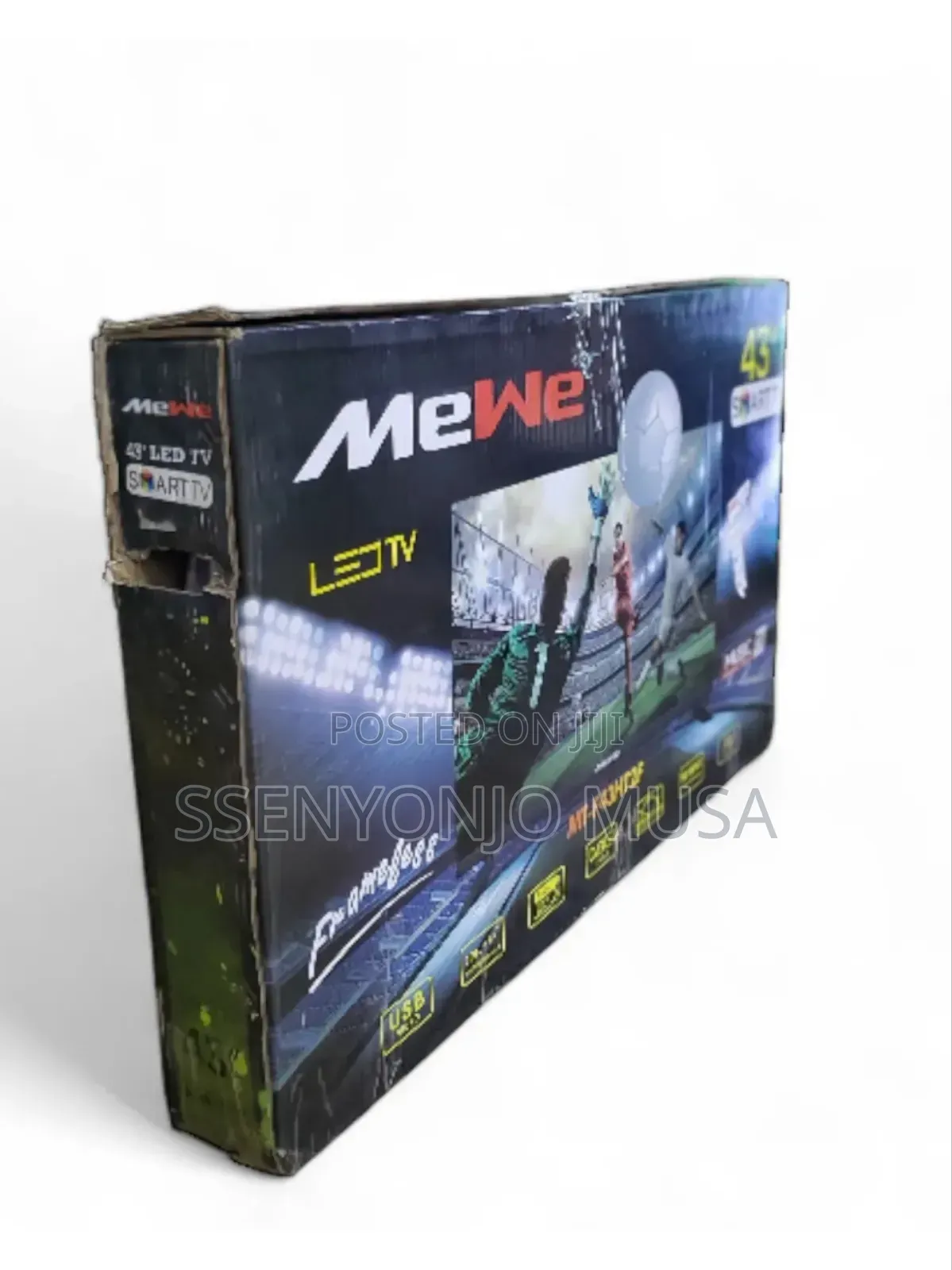 Mewe Mt-f43ht2f 43" Frameless Smart Led Tv -usb Video,Music-