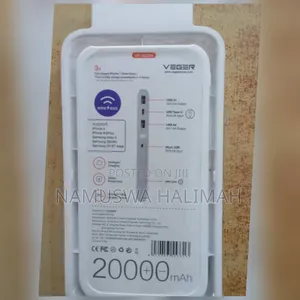 Veger Wireless Charger Power Bank