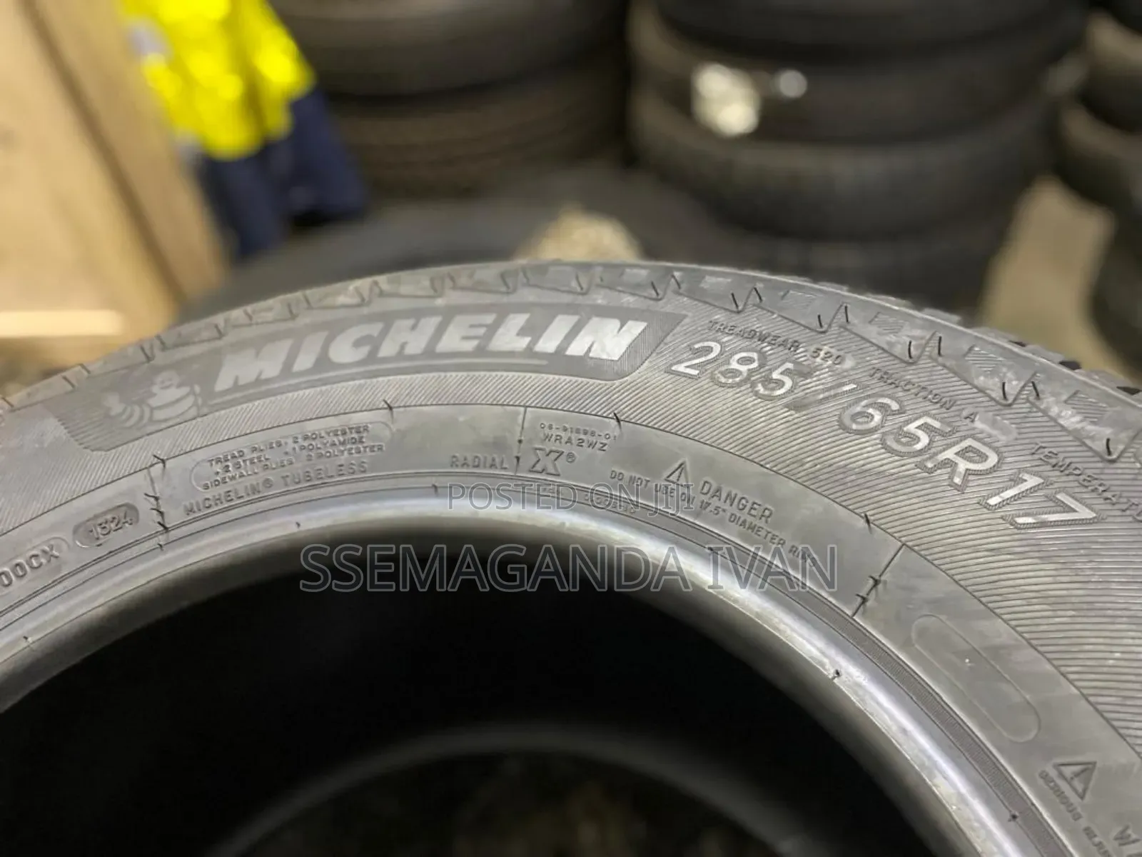 285/5r17 116t Michellin Brand New Tyres