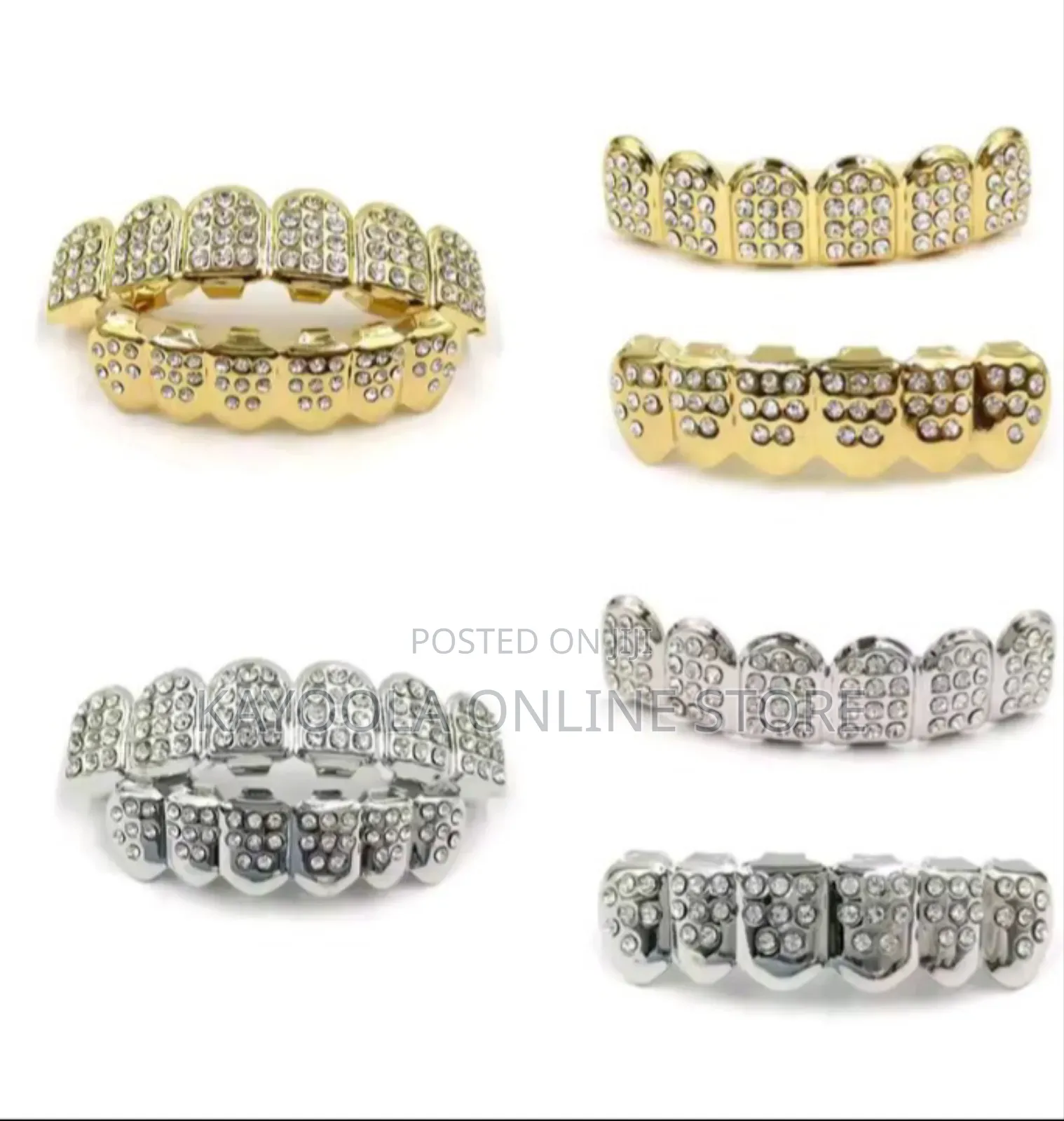 Fashion Hip Hop Iced Out Teethgrillz Men and Women
