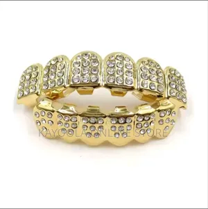 Fashion Hip Hop Iced Out Teethgrillz Men and Women