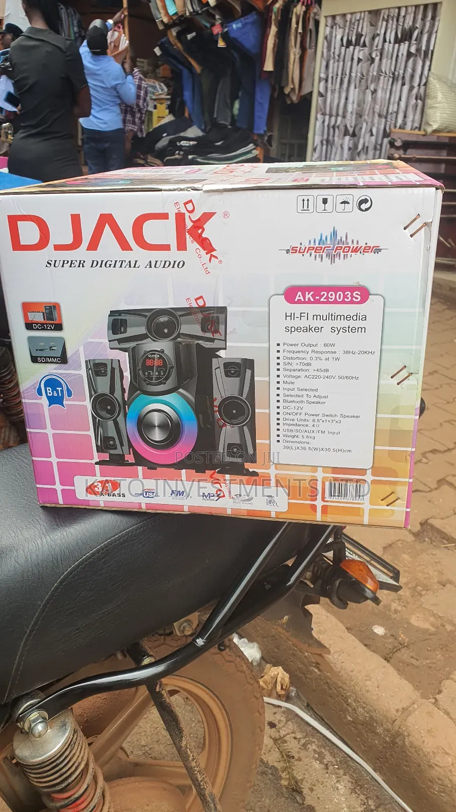 Ak 25035 Djack Super Bass Woofer