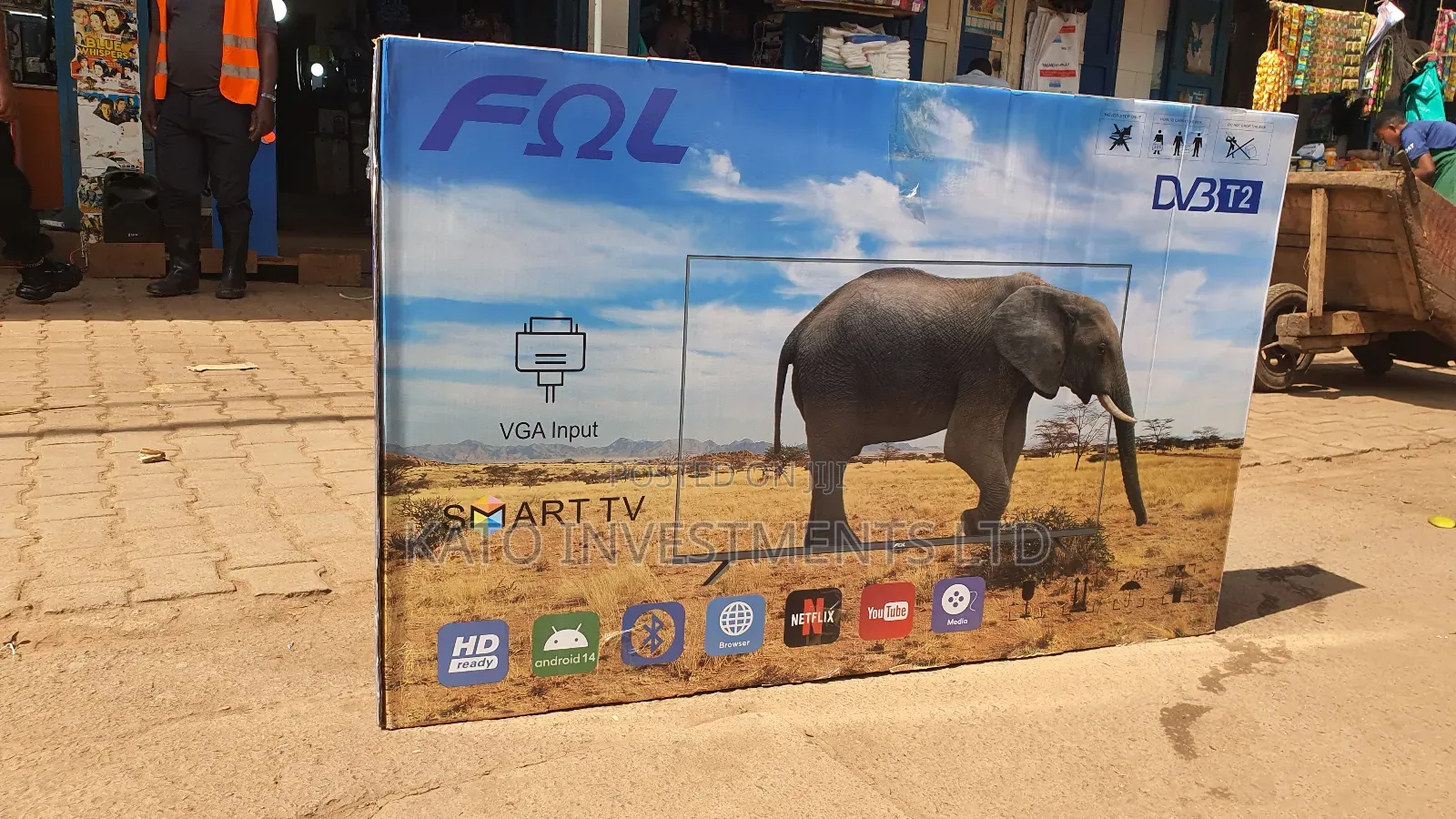 Fol 55 Inches Smart Tv With Vga