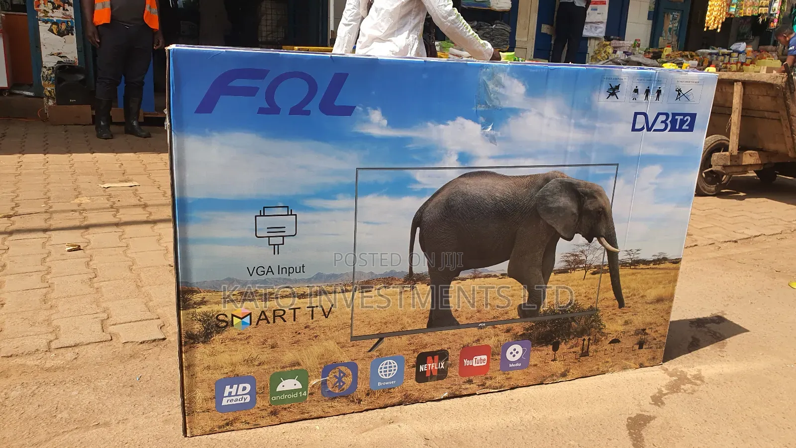 Fol 55 Inches Smart Tv With Vga