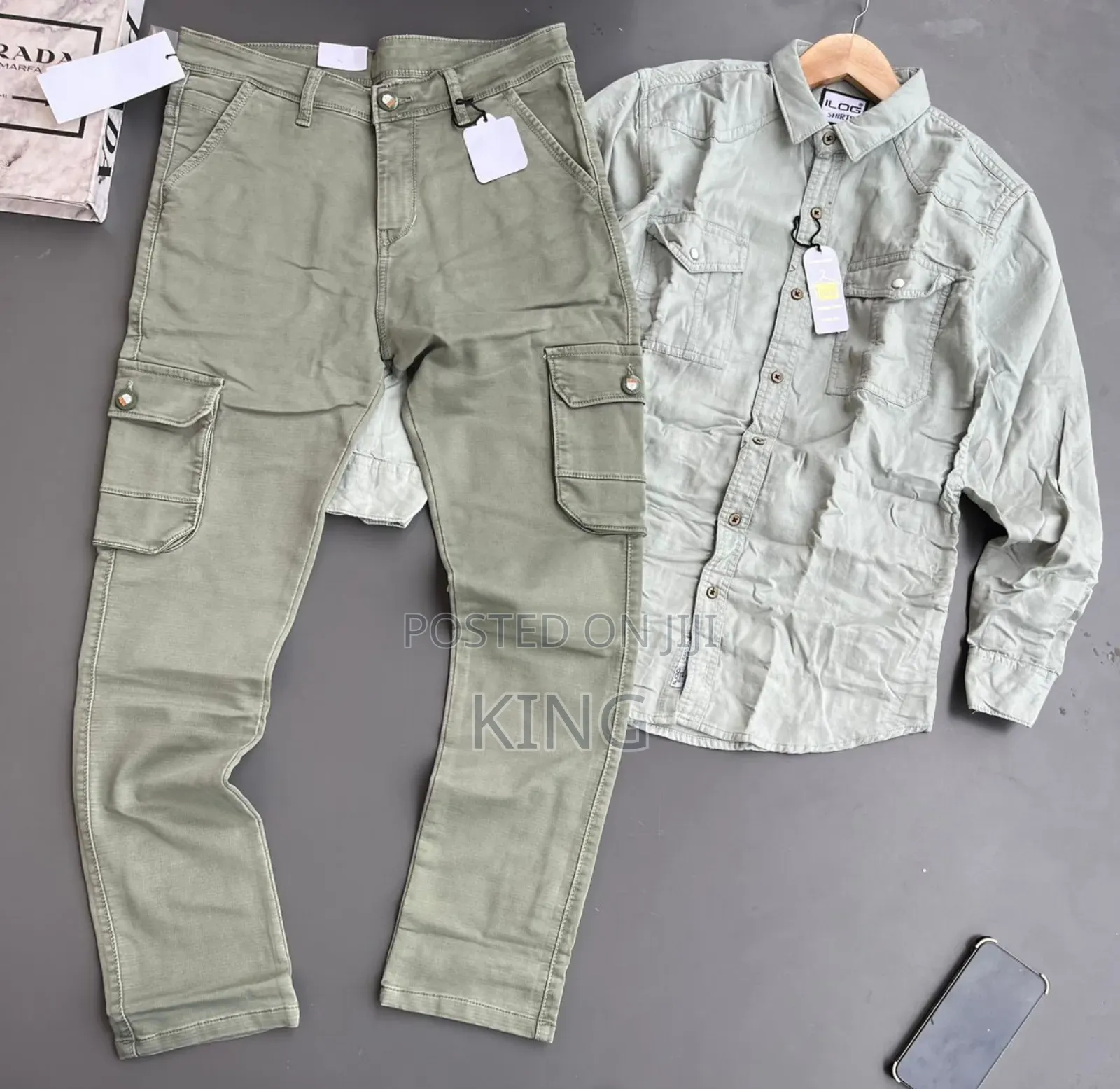 Moral Cargo Combo. Shirt/Pants