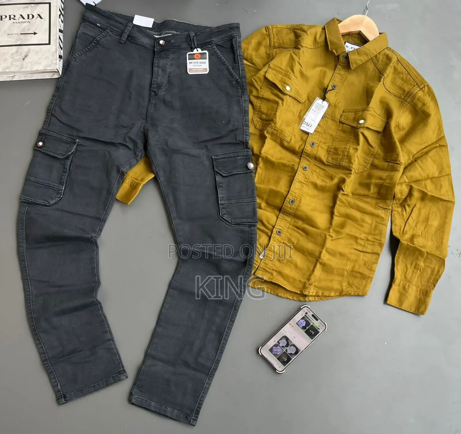 Moral Cargo Combo. Shirt/Pants