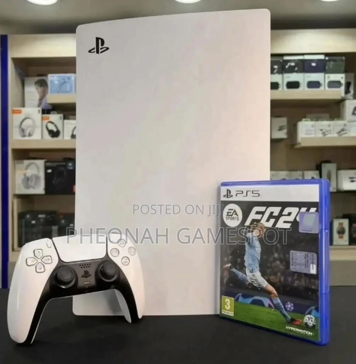 Ps5 Standard, Works Perfect, 2 Pads, 5 Fun Games Inside.