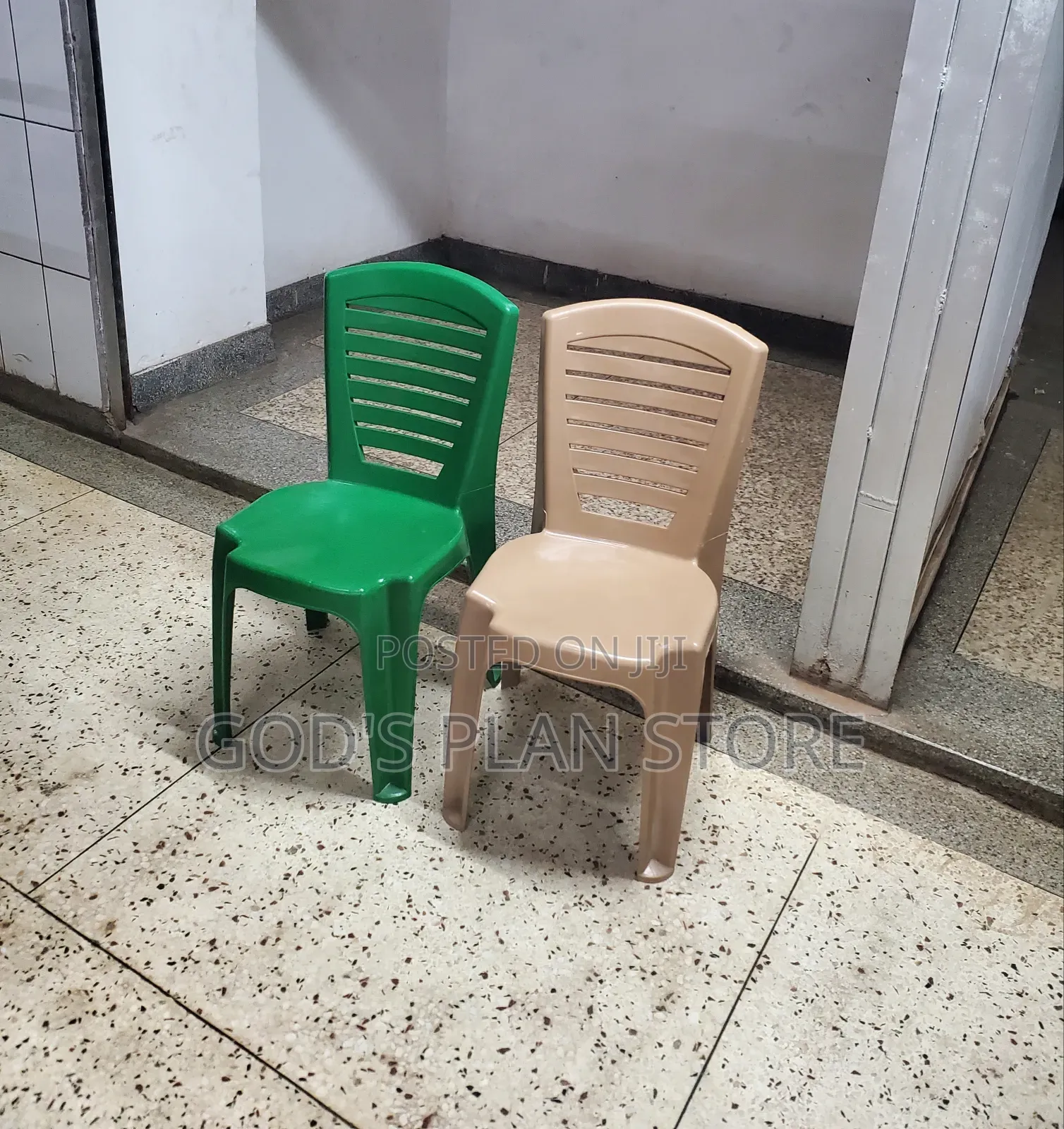 Nordic Armless Plastic Chairs Plastic Chairs