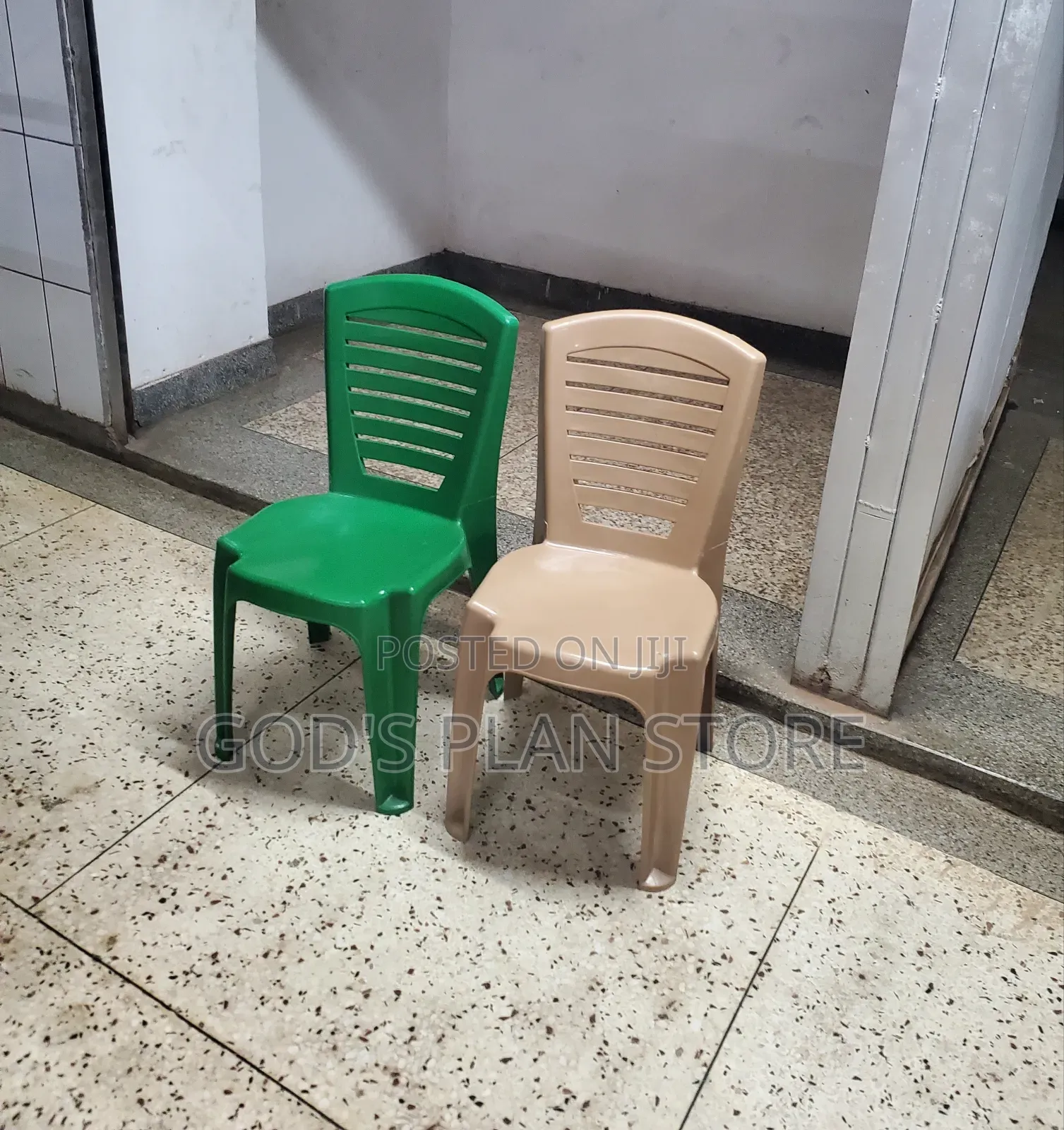 Nordic Armless Plastic Chairs Plastic Chairs