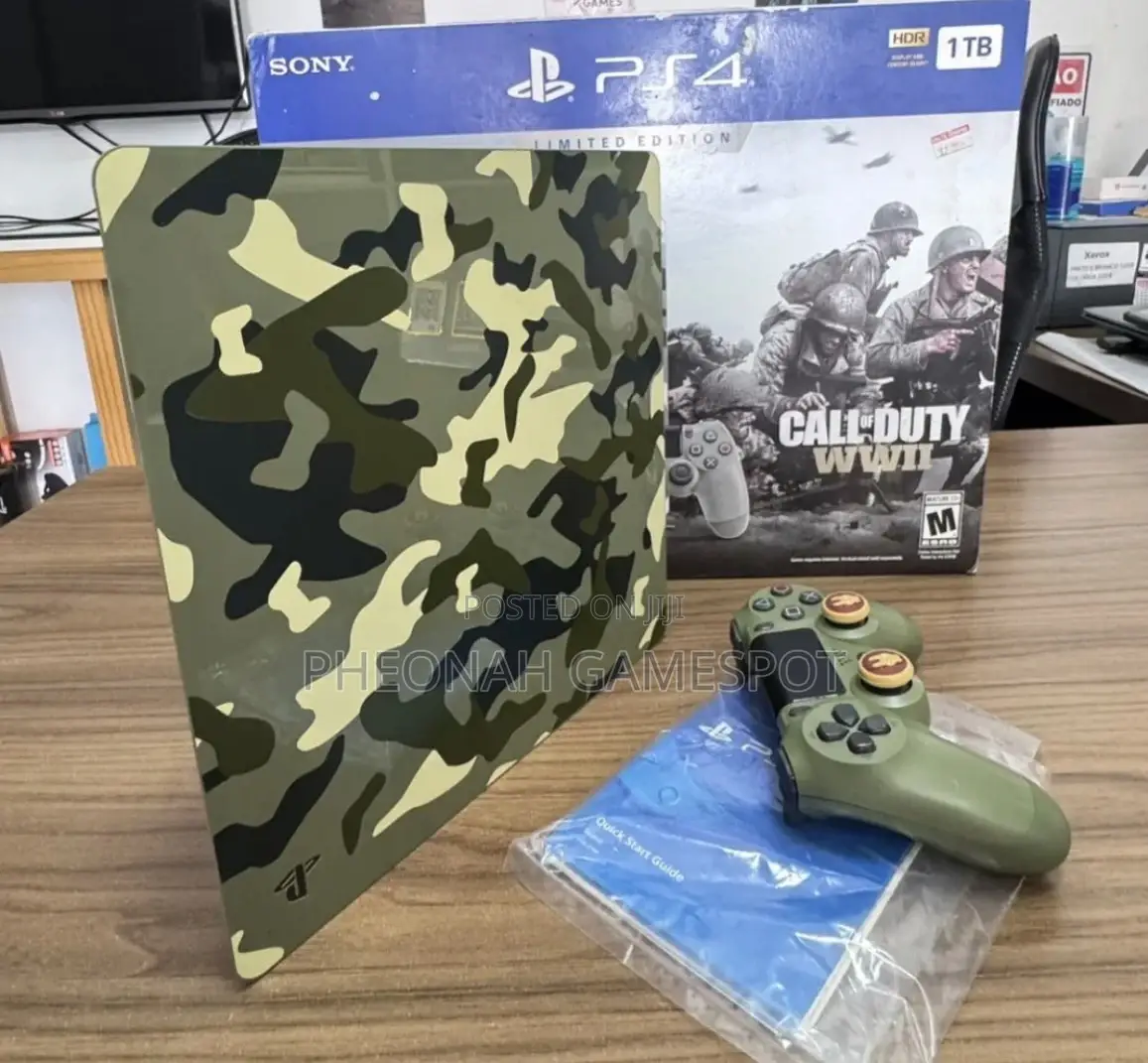 Ps4 Slim, Neat and Fast, 2 Pads, 15 Preloaded Titles.