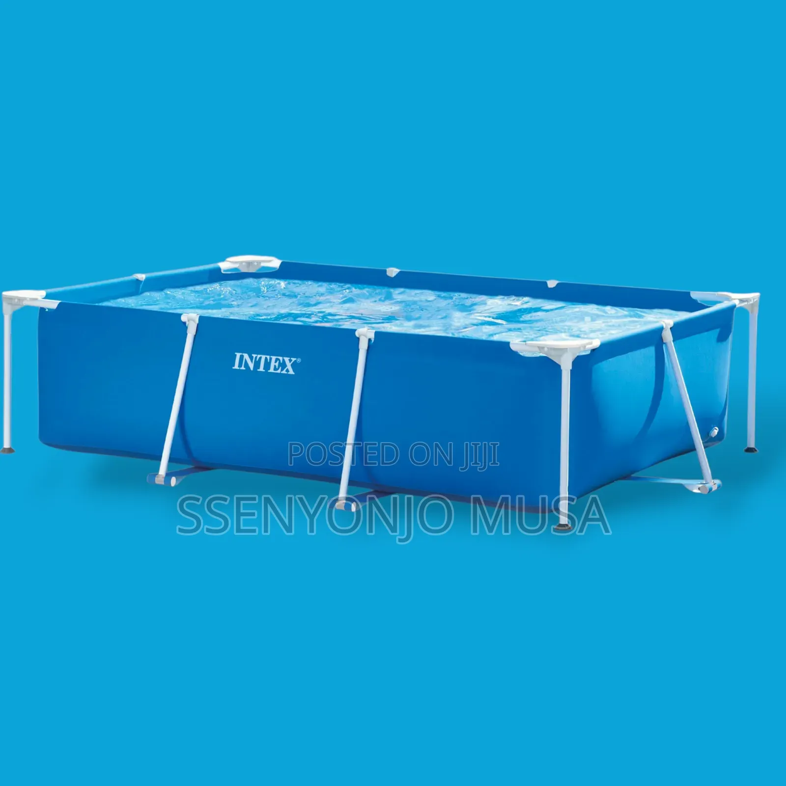 Intex Rectangular Frame Baby Pool - 86" X 59" X 23"
