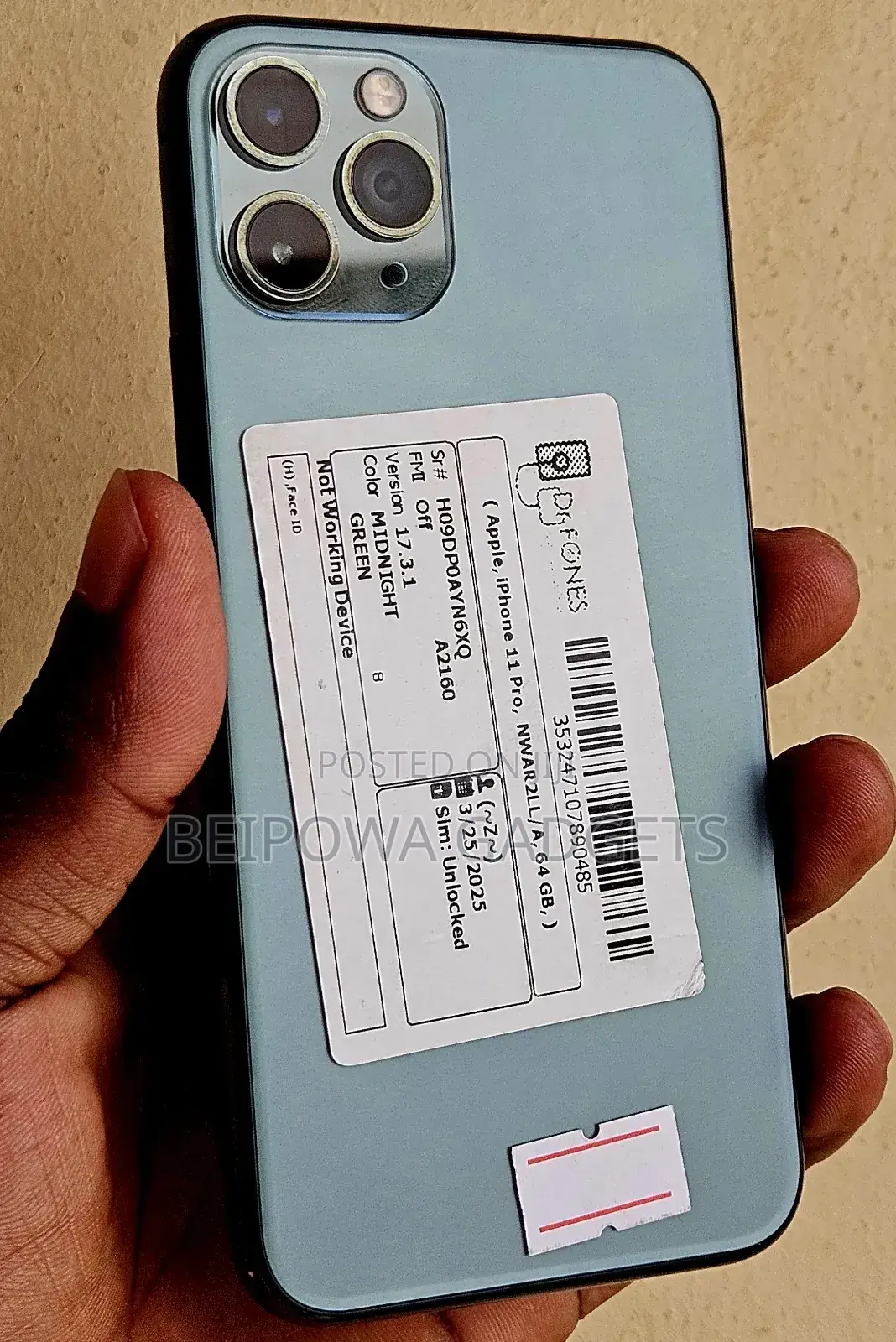Apple iPhone 11 Pro 64 GB Green