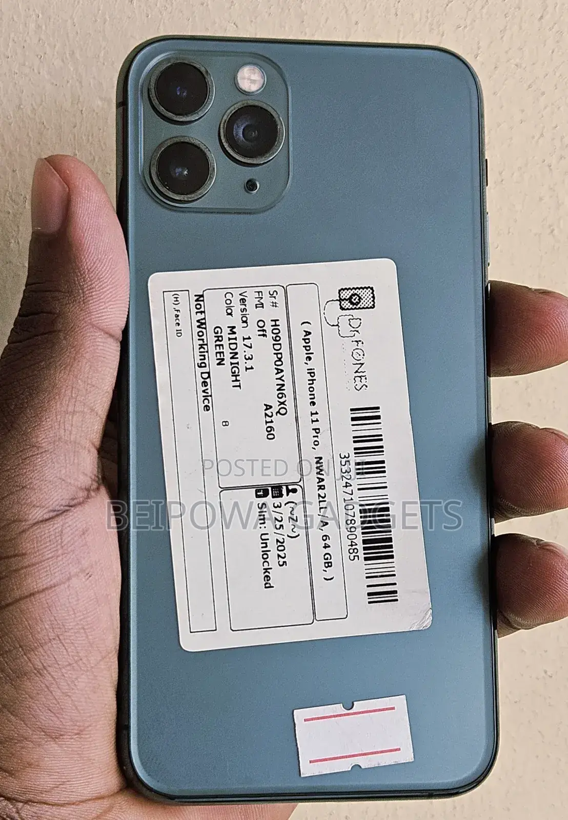 Apple iPhone 11 Pro 64 GB Green