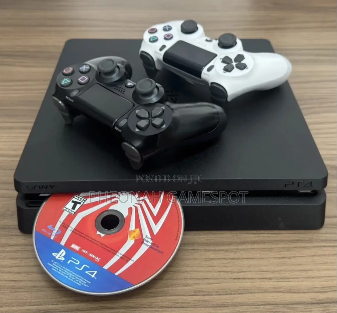 Ps4 Slim, Clean Console, 2 Pads, 18 Great Games Installed.