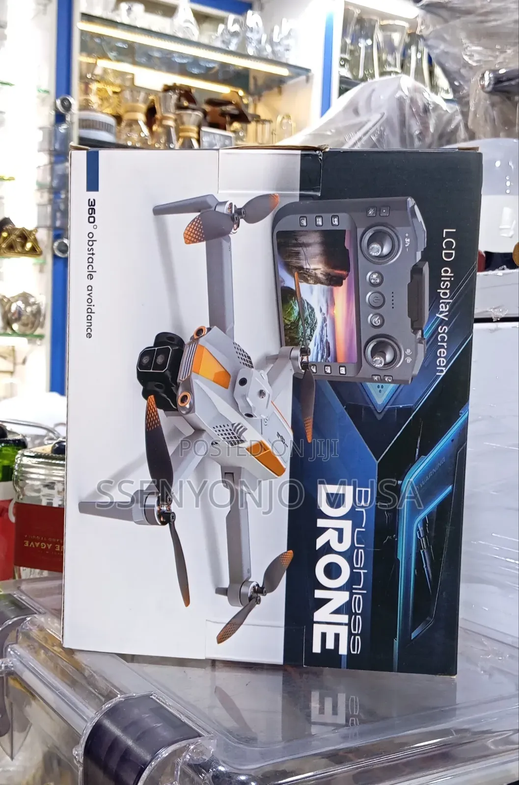 Lf669 Drone GPS With Screen Remote Control – Dual Camera Brushless