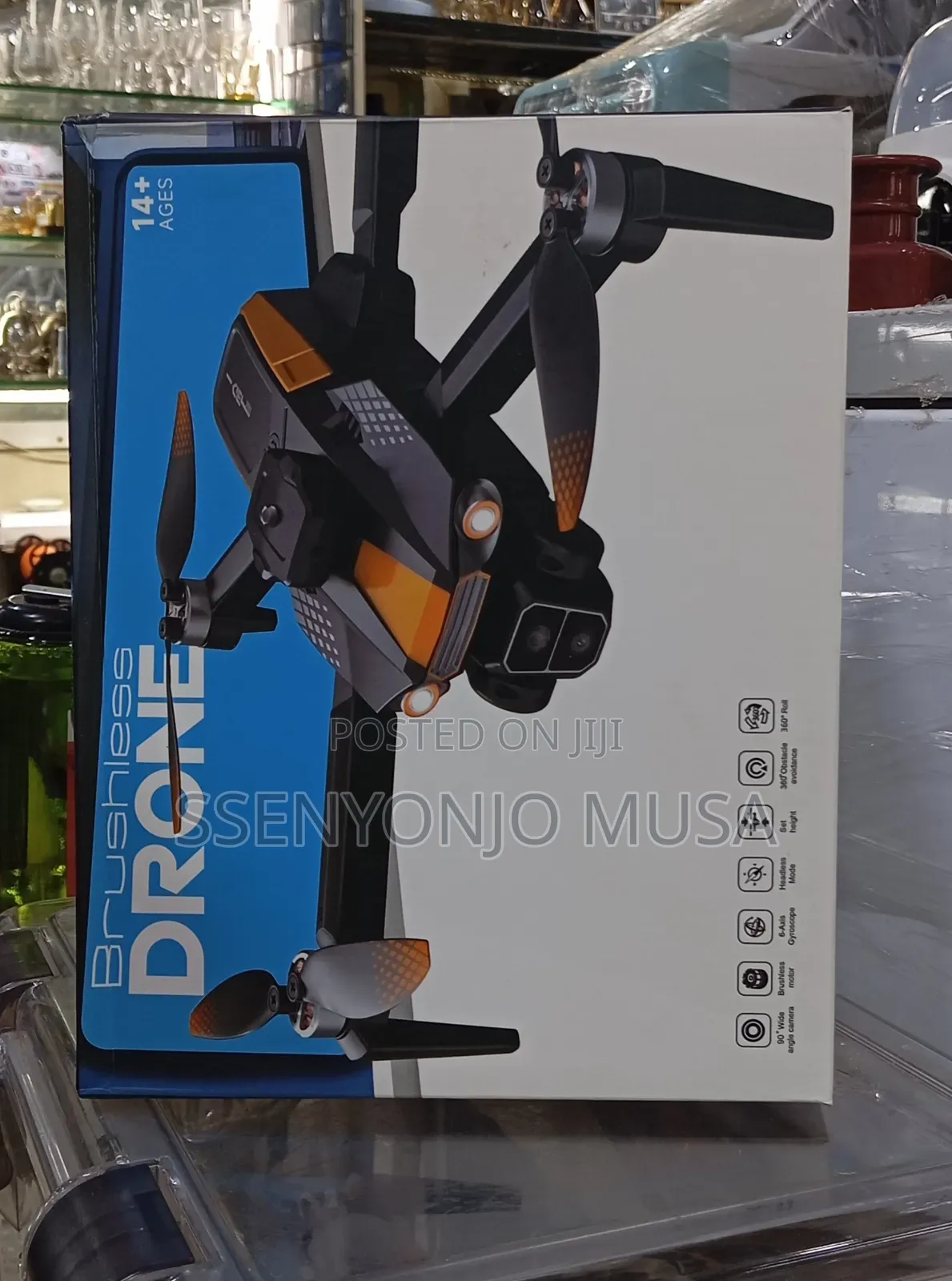 Lf669 Drone GPS With Screen Remote Control – Dual Camera Brushless