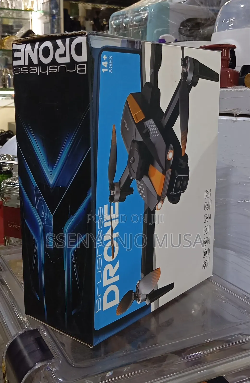 Lf669 Drone GPS With Screen Remote Control – Dual Camera Brushless