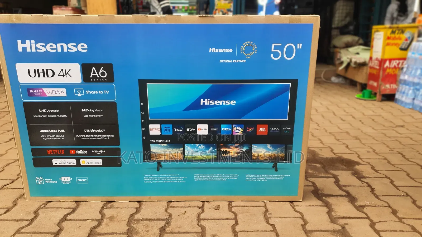 Hisense 50 Inches A6 Uhd Ai Intelligent Tv