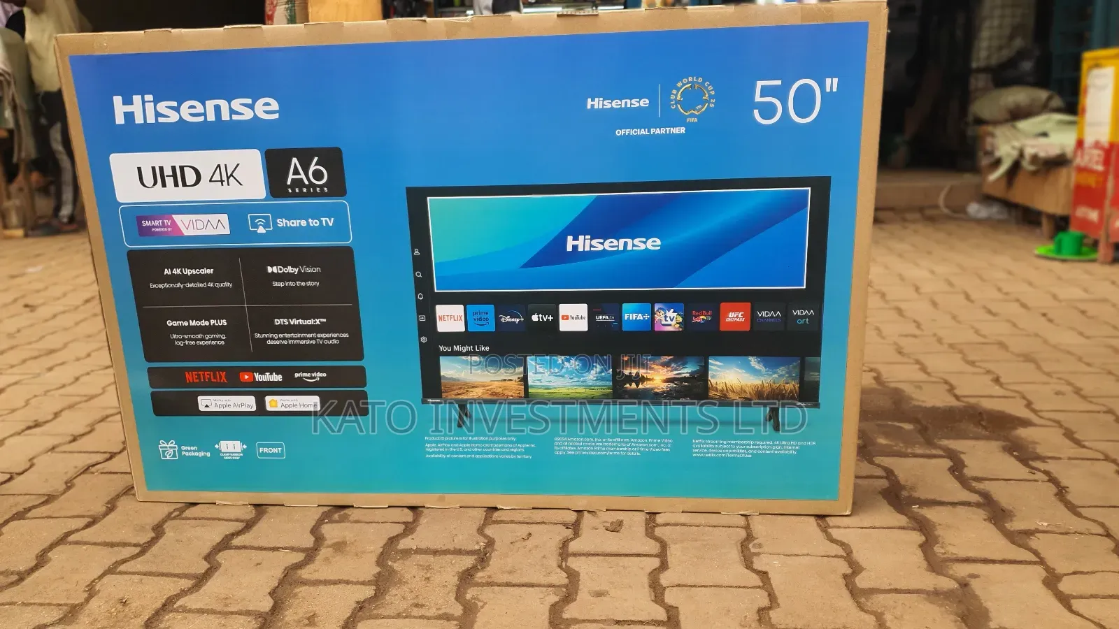 Hisense 50 Inches A6 Uhd Ai Intelligent Tv