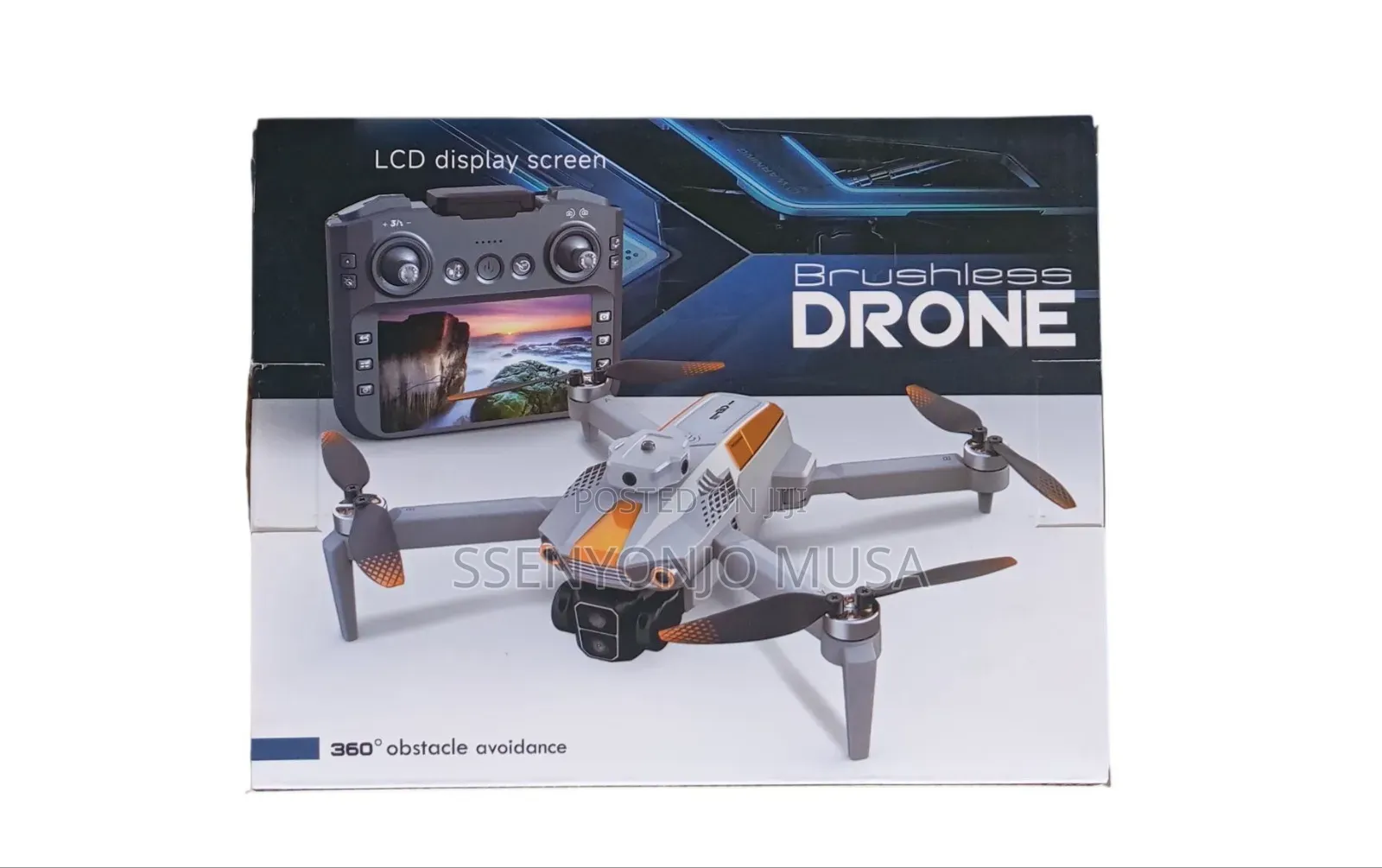Lf669 Drone GPS With Screen Remote Control – Dual Camera Brushless