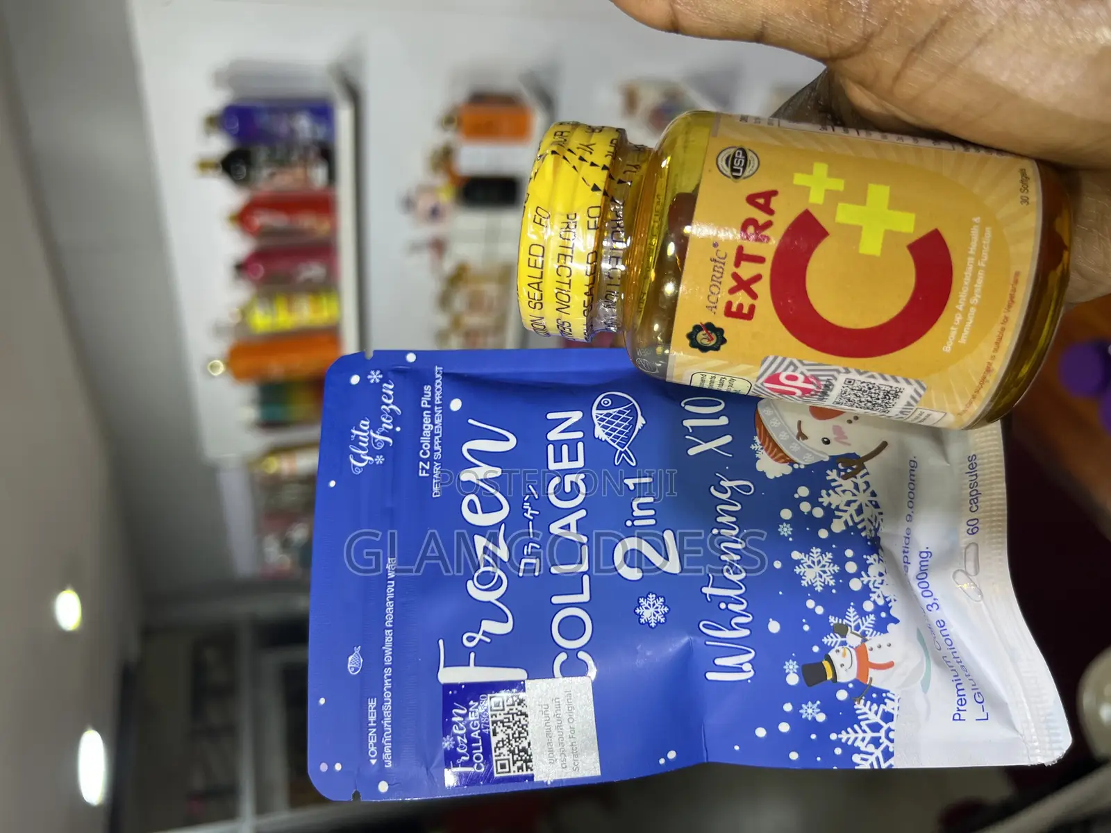 Vitaminc 2000mg Frozen Collagen Vzera Whitening Skin Expert