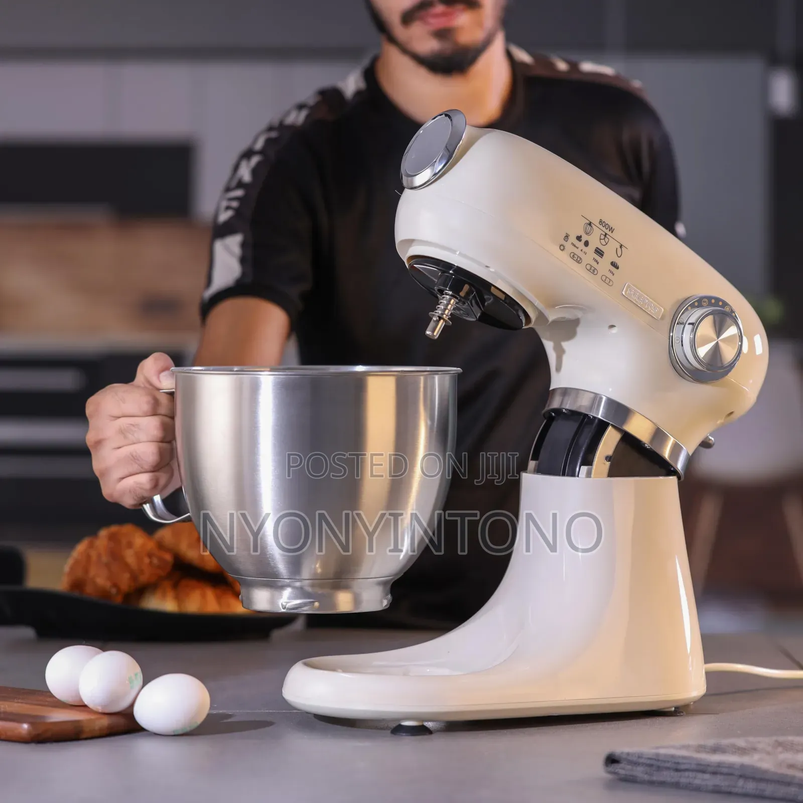 Geepas New Model 800w 5liters Stand Mixer Gsm-43013