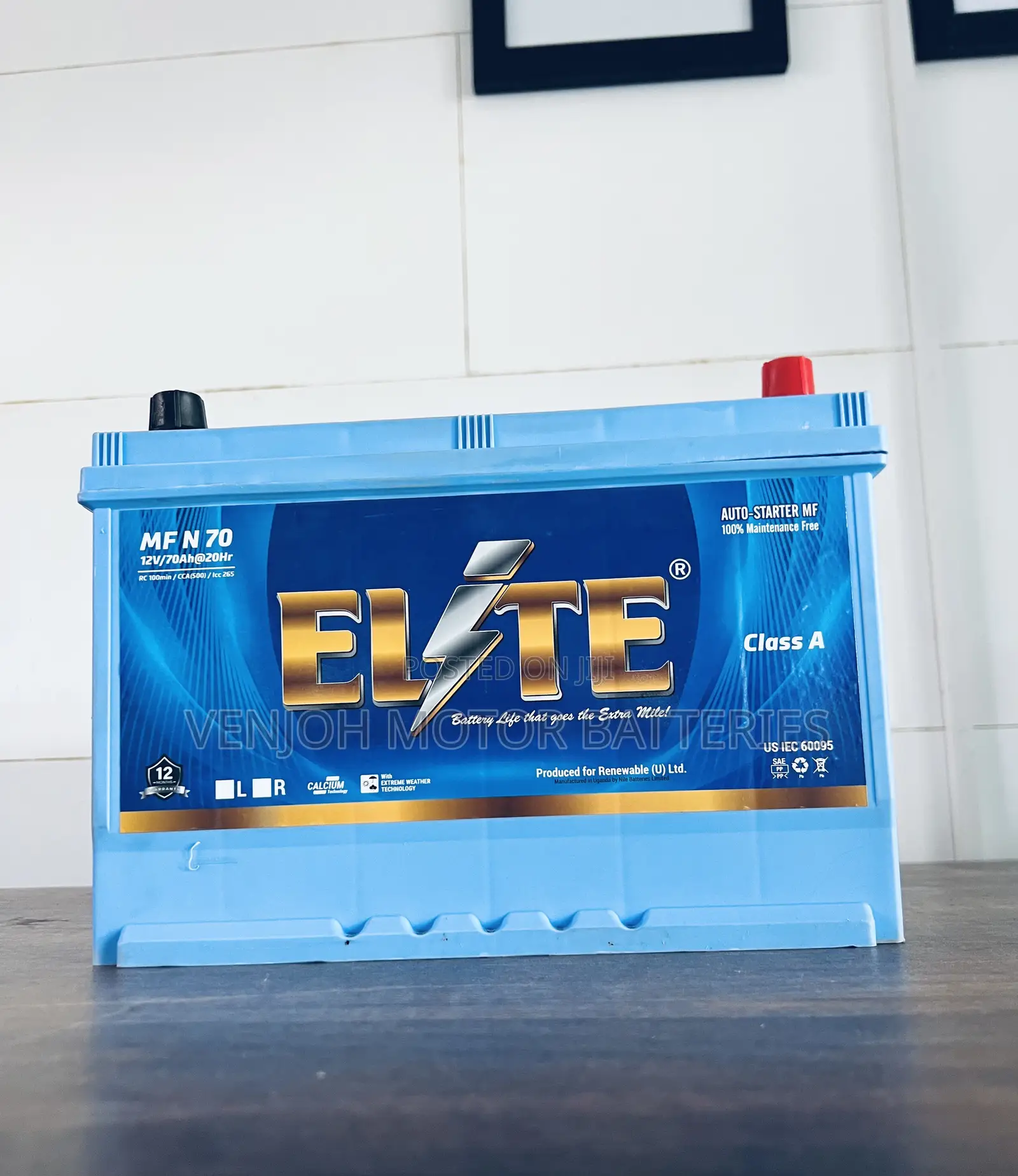 N70 Elite Car Battery