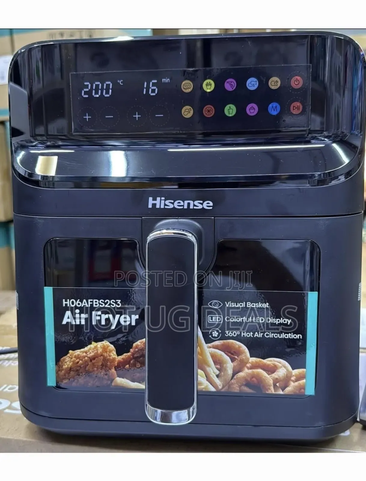Hisense 6.3l Oil Free Healthy Air Fryer