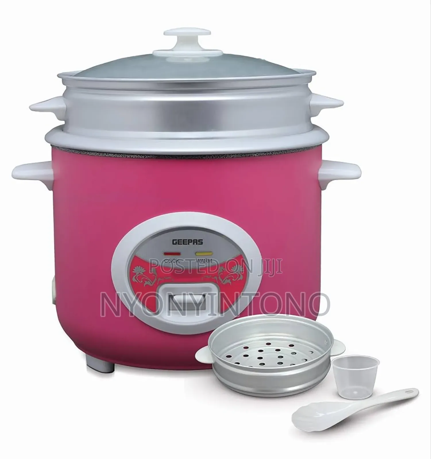 Geepas New Model 1.8l Automatic Rice Cooker With Steamer GRC-4329