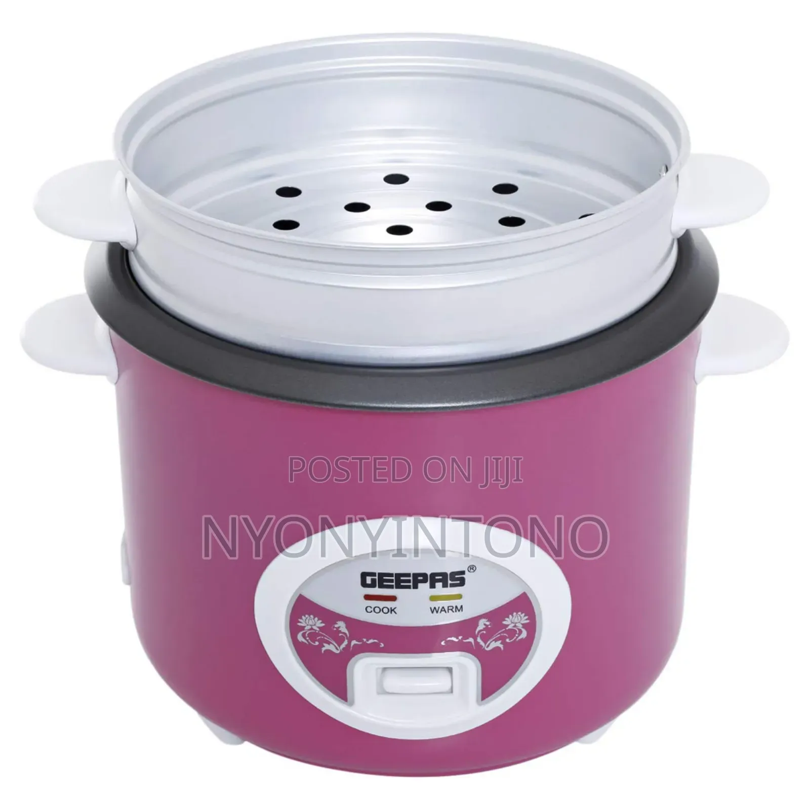 Geepas New Model 1.8l Automatic Rice Cooker With Steamer GRC-4329