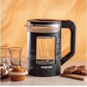 Geepas 1.8l Automatic Glass Kettle Gk-38049