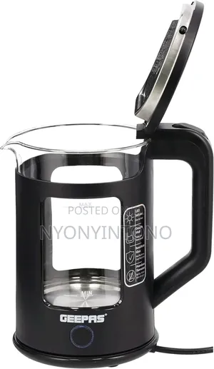 Geepas 1.8l Automatic Glass Kettle Gk-38049