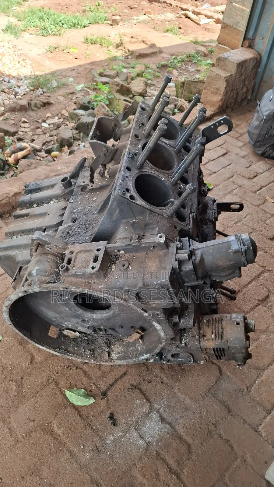 6 Cylinder Benz Actross Engine Block