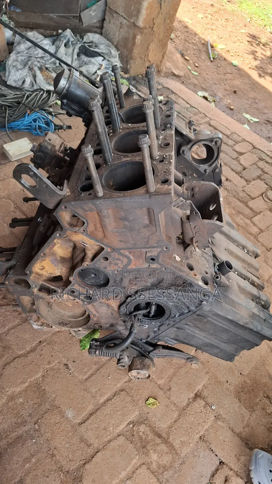 6 Cylinder Benz Actross Engine Block
