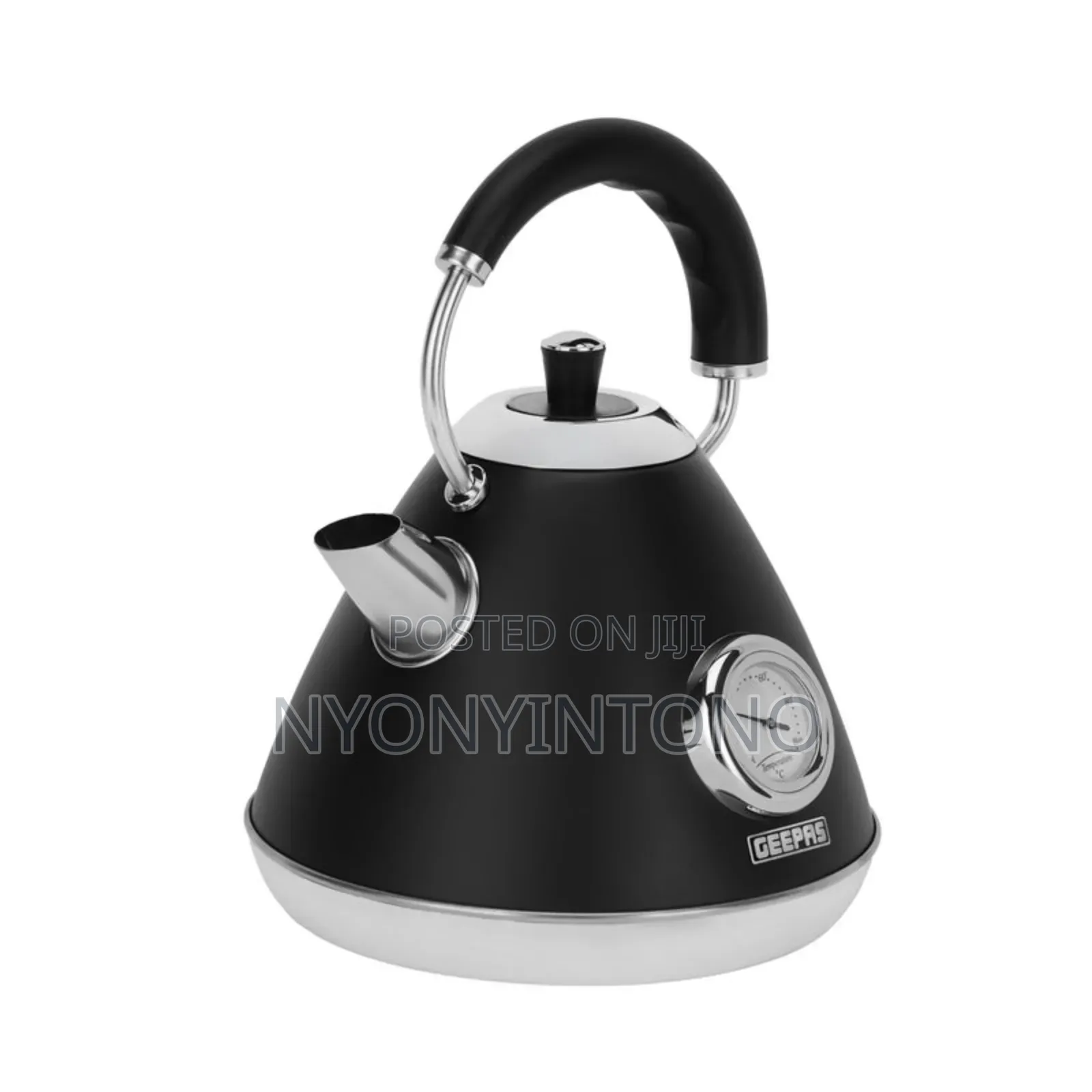 Geepas New Model 1.7l Automatic Cordless Electric Kettle Gk-38073 Bk